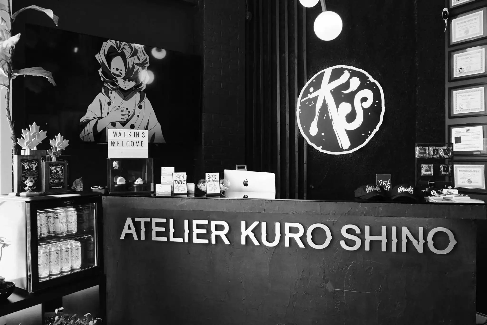 comptoir Atelier Kuro Shino au studio